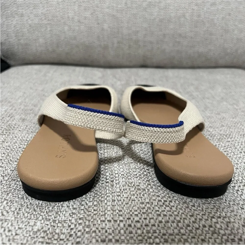 Rothy's Cream and Black Flats - Picture 2 of 4